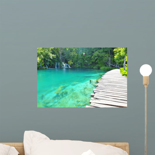One of the most beautiful places in the world Plitvice - Croatia Wall Mural