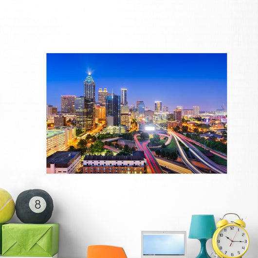Atlanta Georgia USA Downtown Wall Decal