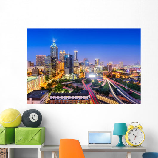 Atlanta Georgia USA Downtown Wall Decal