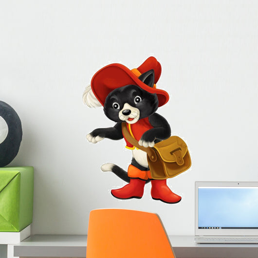 Puss Boots Wall Decal
