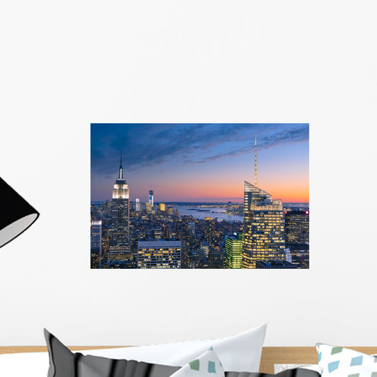 USA New York State Wall Decal