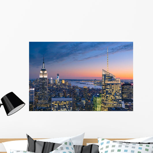 USA New York State Wall Decal