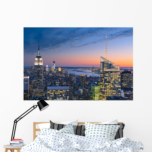 USA New York State Wall Decal