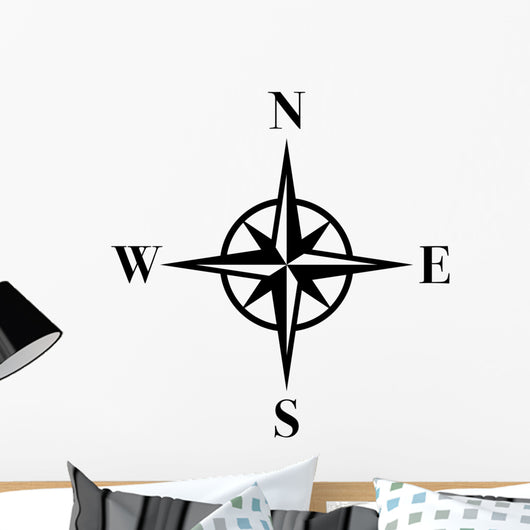 compass Wall Decal