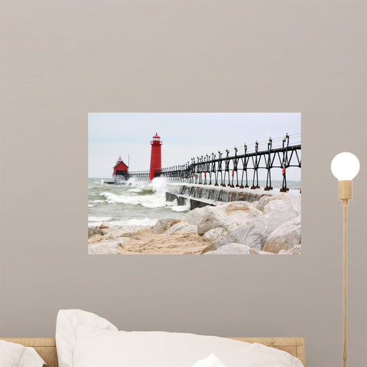 Beach Rocks Wall Mural