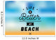 Creative, inspirational quote. Vector graphic design. Wall Mural
