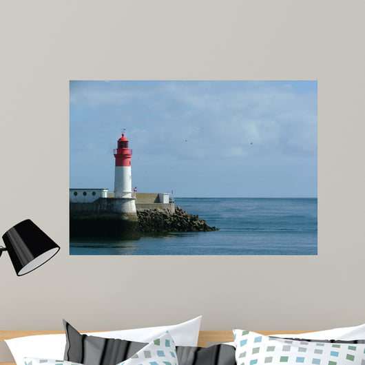 Lighthouse Breton Wall Mural