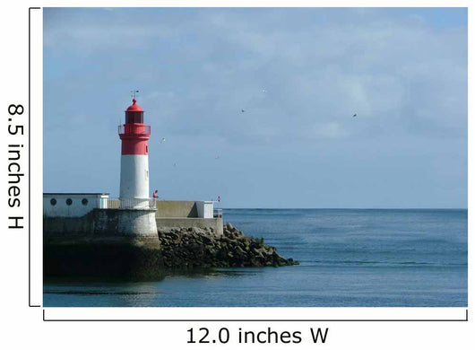 Lighthouse Breton Wall Mural