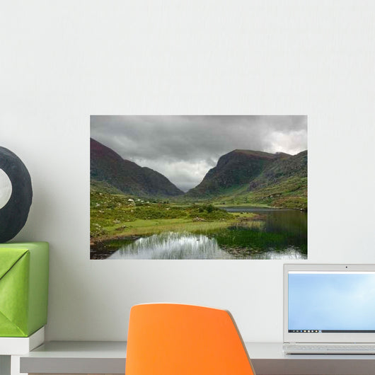 Valley and Lake Wall Decal