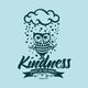 Biblical illustration. Christian lettering. Fruit of the spirit - kindness. Galatians 5:22 Wall Mural