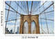 Brooklyn bridge pillar, New York City Wall Mural
