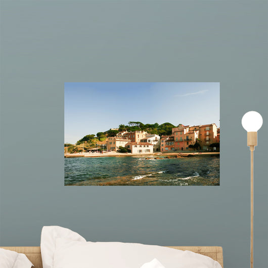 Beautiful view of Saint-Tropez Wall Mural