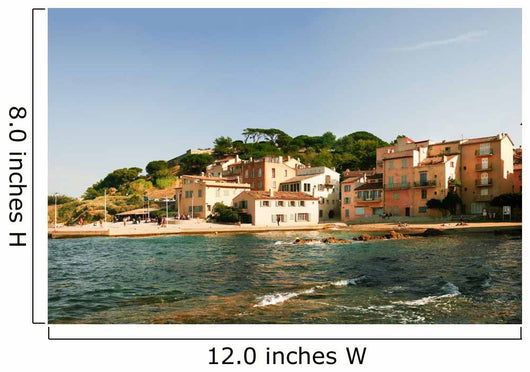 Beautiful view of Saint-Tropez Wall Mural