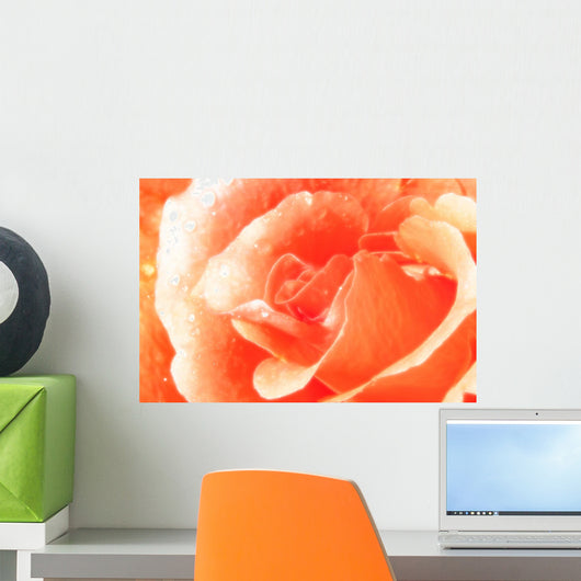 Sparkling Rose Wall Decal