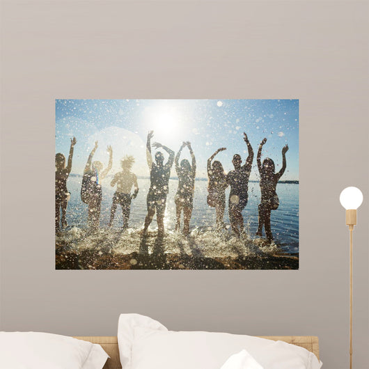 Carefree dance Wall Mural