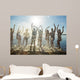 Carefree dance Wall Mural