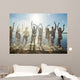 Carefree dance Wall Mural