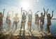 Carefree dance Wall Mural