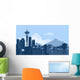 Seattle Skyline Wall Mural