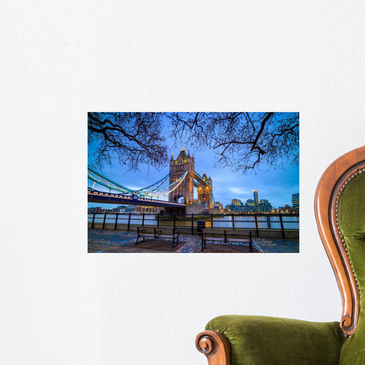 Tower Bridge in London Wall Mural