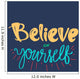 Motivation and Dream Lettering Concept Wall Mural