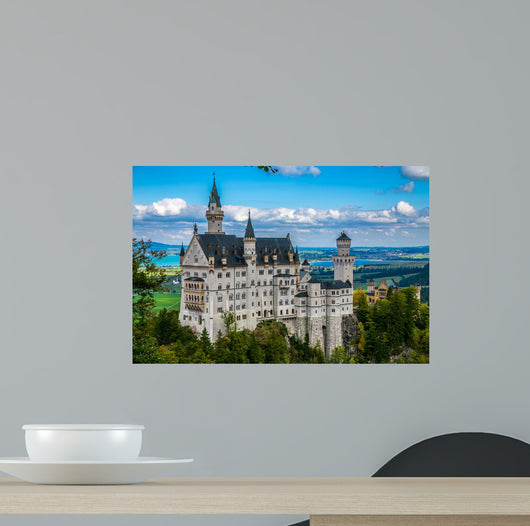 Neuschwanstein Castle Wall Decal Design 1