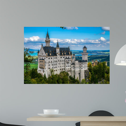 Neuschwanstein Castle Wall Decal Design 1