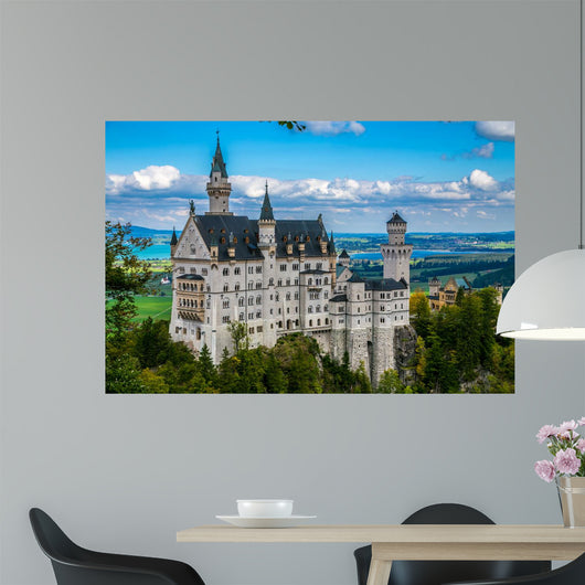 Neuschwanstein Castle Wall Decal Design 1