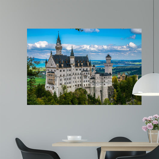 Neuschwanstein Castle Wall Decal Design 1