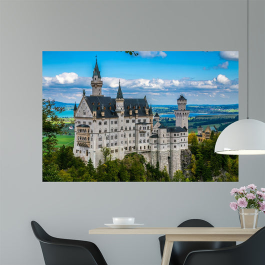 Neuschwanstein Castle Wall Decal Design 1