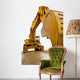 Earth Mover at a Construction Site Wall Decal
