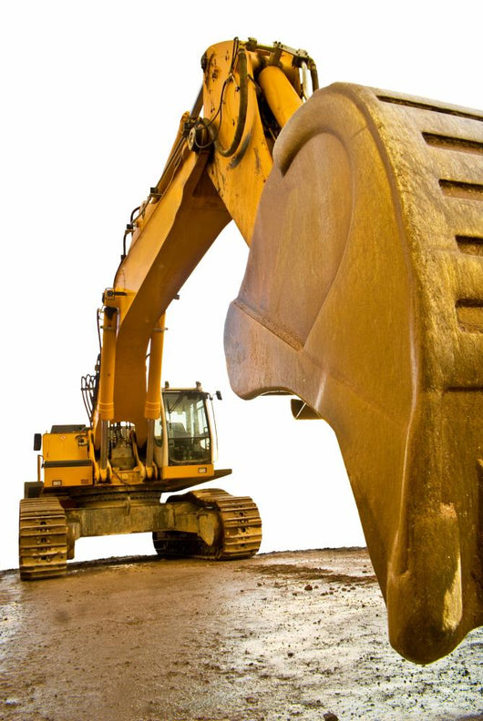 Earth Mover at a Construction Site Wall Decal