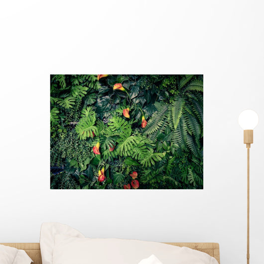Fashionable Green Jungle Summer Wall Decal