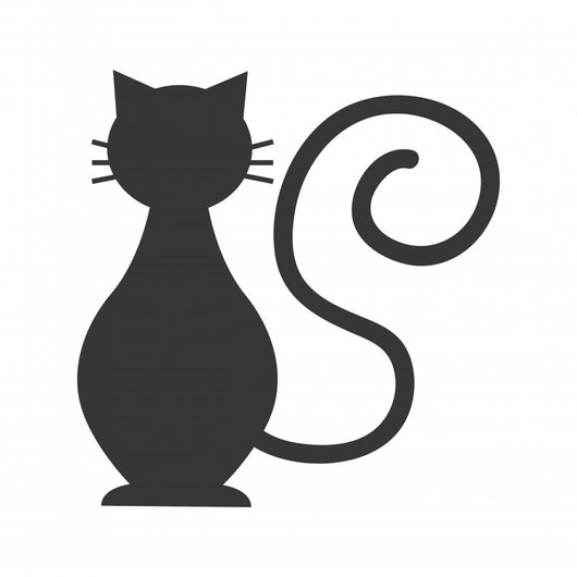 Cat Mascot Pet Silhouette Wall Decal