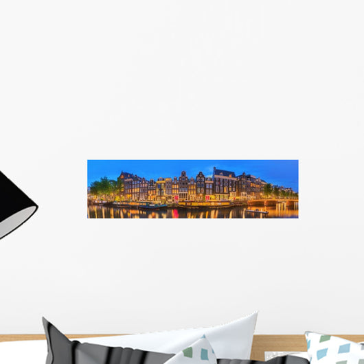 Amstel River Canals Wall Decal