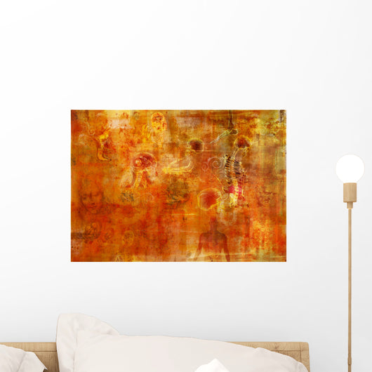 da vinci background Wall Mural