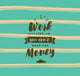 Typography for poster, invitation, greeting card or t-shirt. Wall Mural