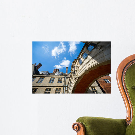 bridge of sighs, university of Oxford, UK Wall Mural