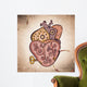 Steampunk Heart Wall Decal