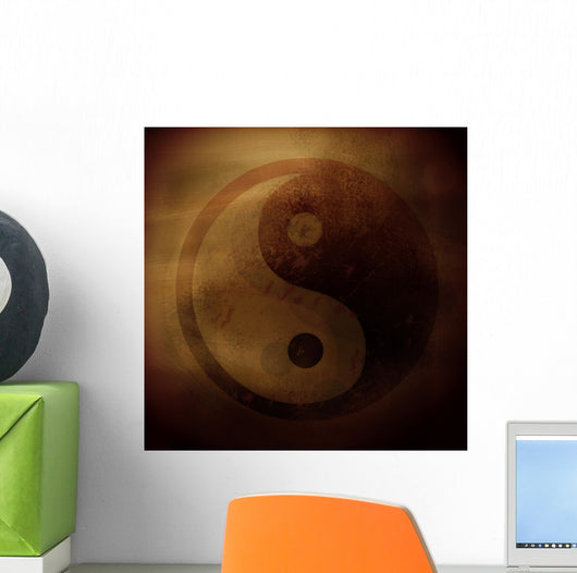 Yin Yang symbol Wall Mural
