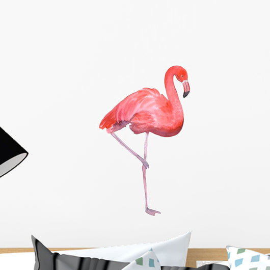 Pink Flamingo Wall Decal