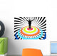Winner Illustration Wall Mural