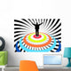 Winner Illustration Wall Mural