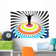 Winner Illustration Wall Mural