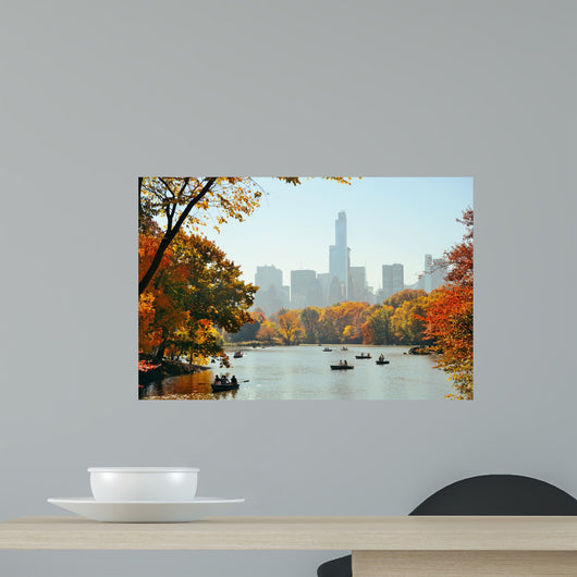 Central Park Autumn Wall Mural
