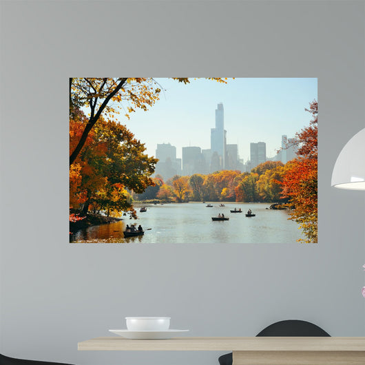 Central Park Autumn Wall Mural