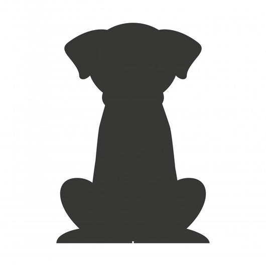 Dog Pet Silhouette Icon Wall Decal