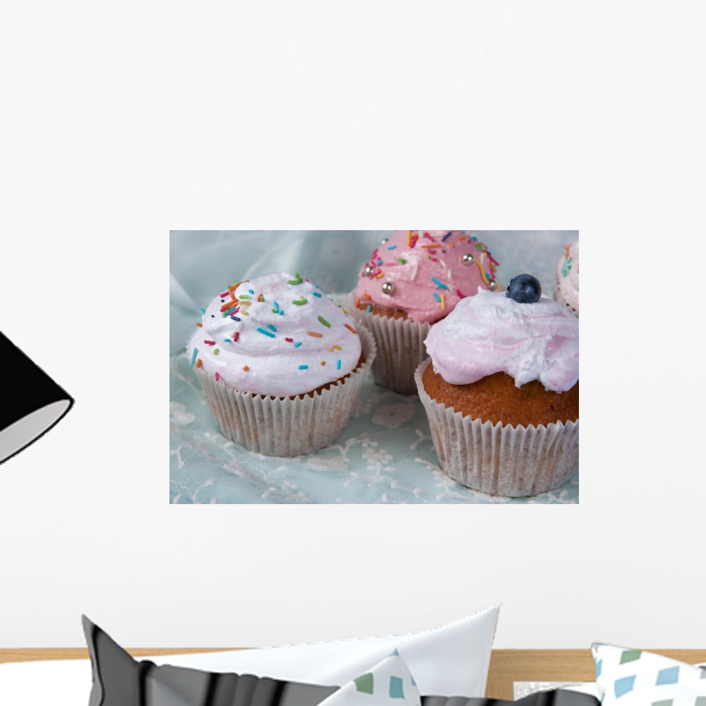Cupcakes Birthday Party for Wall Mural – Wallmonkeys