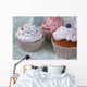 Cupcakes Birthday Party for Wall Mural