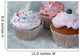 Cupcakes Birthday Party for Wall Mural